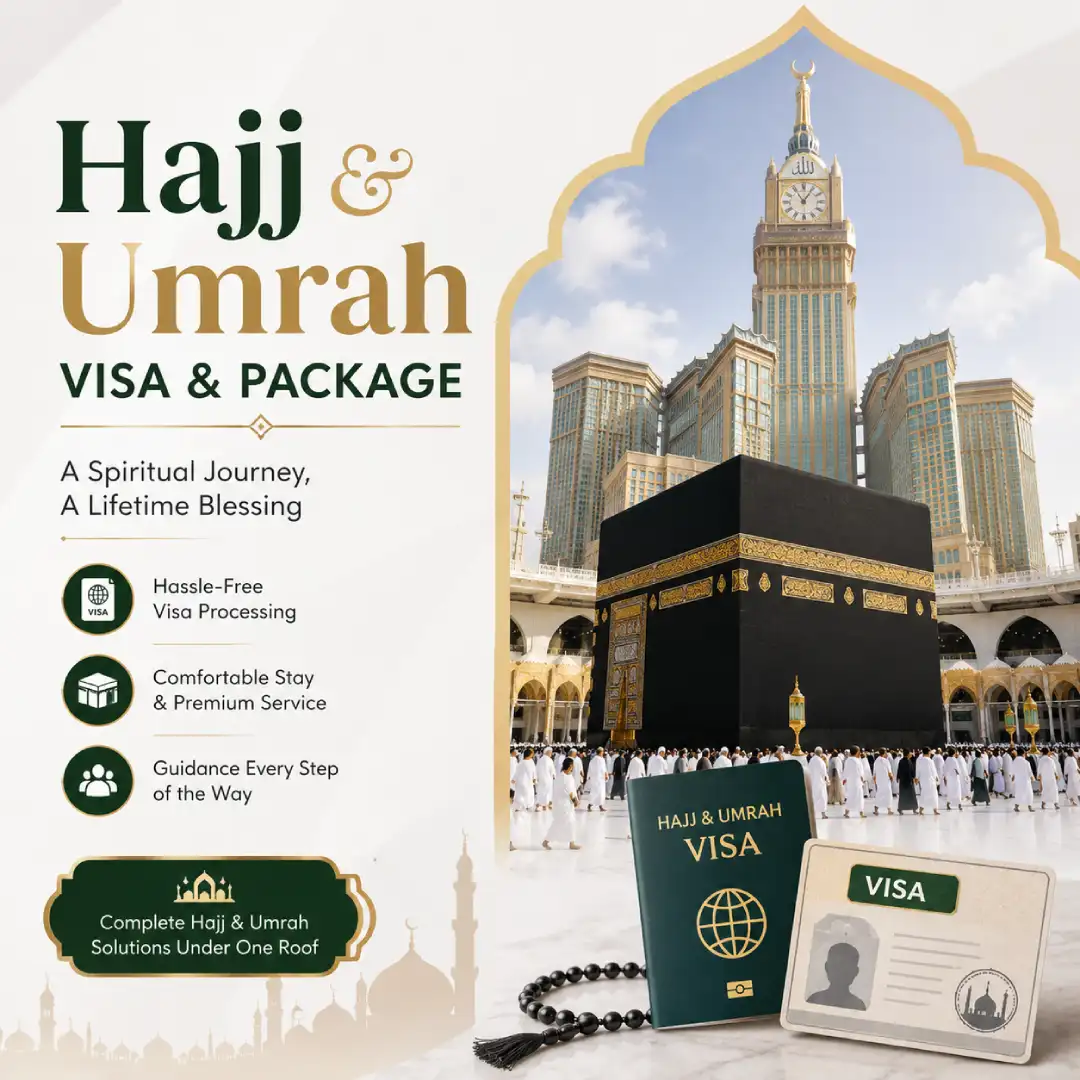 Hajj & Umrah Visa & Package
